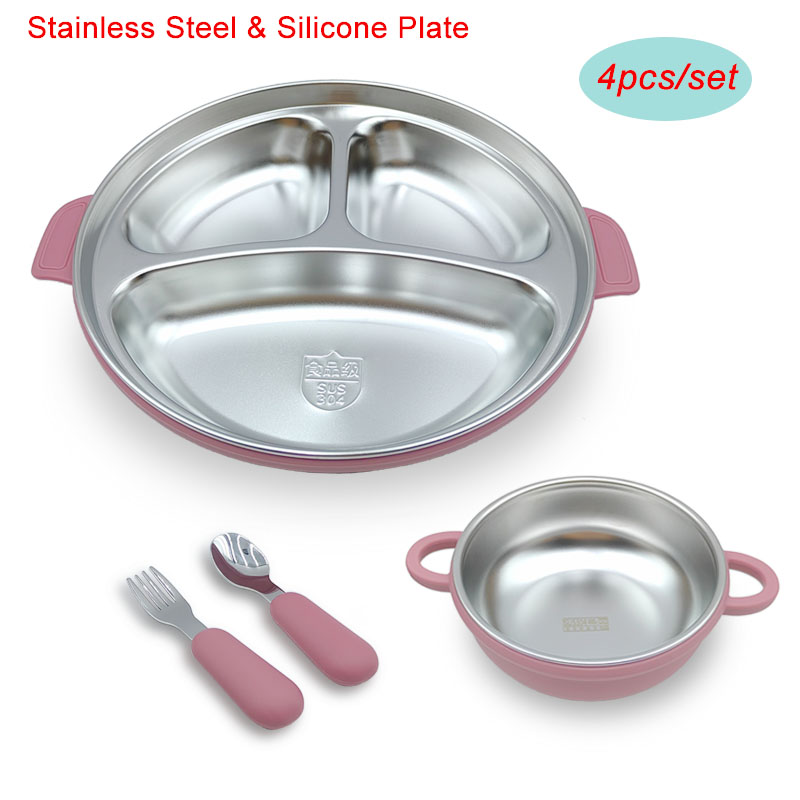 Baby Led Weaning Set - Juego de alimentación de bebé, plato