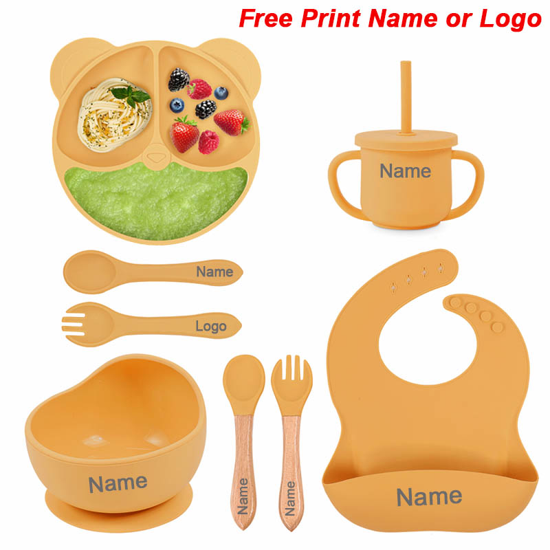 Baby Led Weaning Set - Juego de alimentación de silicona para