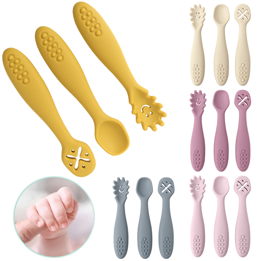 Baby Led Weaning Set - Juego de utensilios para bebé, cuchara