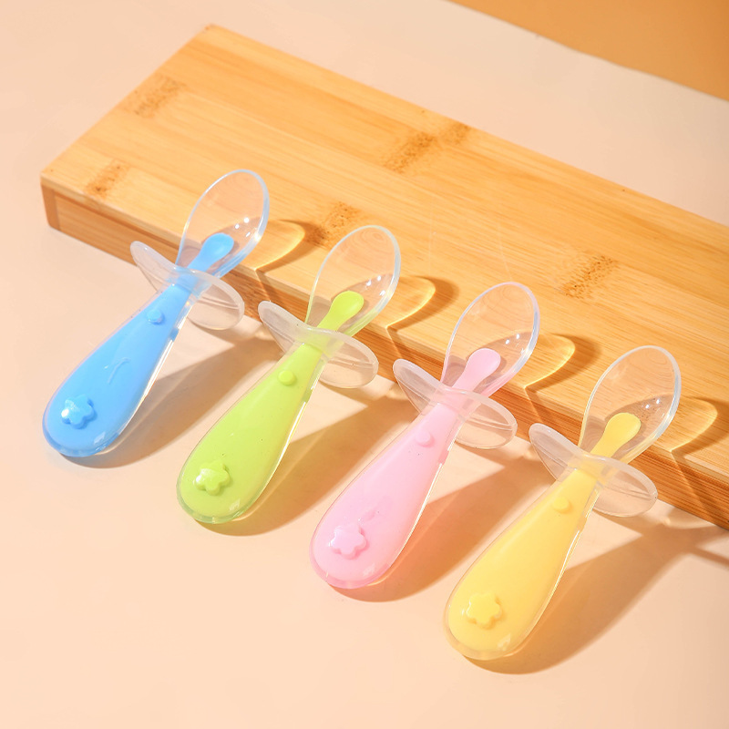 Baby Led Weaning Set - Cuchara de silicona para bebé, alimentación