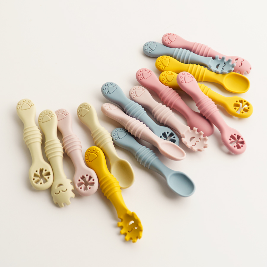 Baby Led Weaning Set - Nuevo Cucharas de silicona para madres