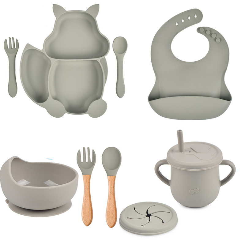 Baby Led Weaning Set - Juego de vajilla, platos y cuencos,