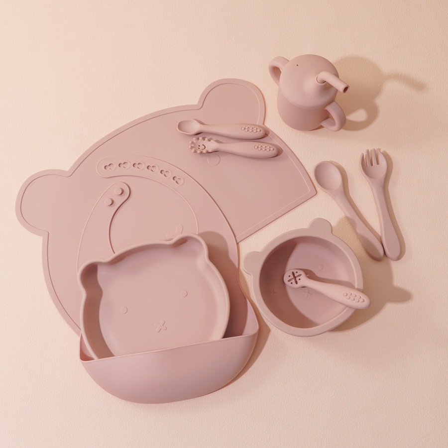 Juego de alimentación de silic - Baby Led Weaning Set reseña y precio