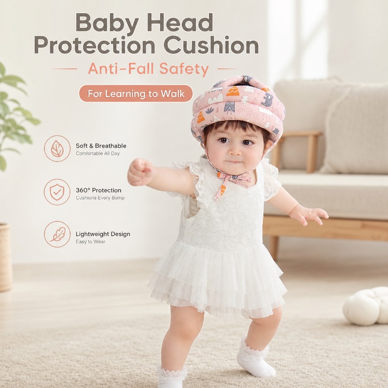 Casco anticaídas para niños pe - Infant Head Protector reseña y precio