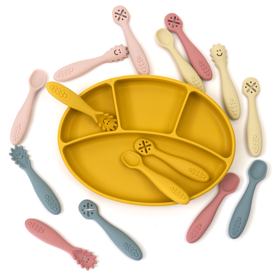 Juego de utensilios para bebé, - Baby Led Weaning Set reseña y precio