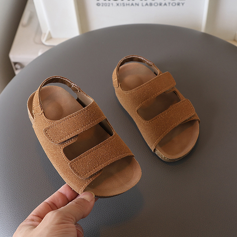 Sandalias de gamuza para niños - Baby Products Brand reseña y precio