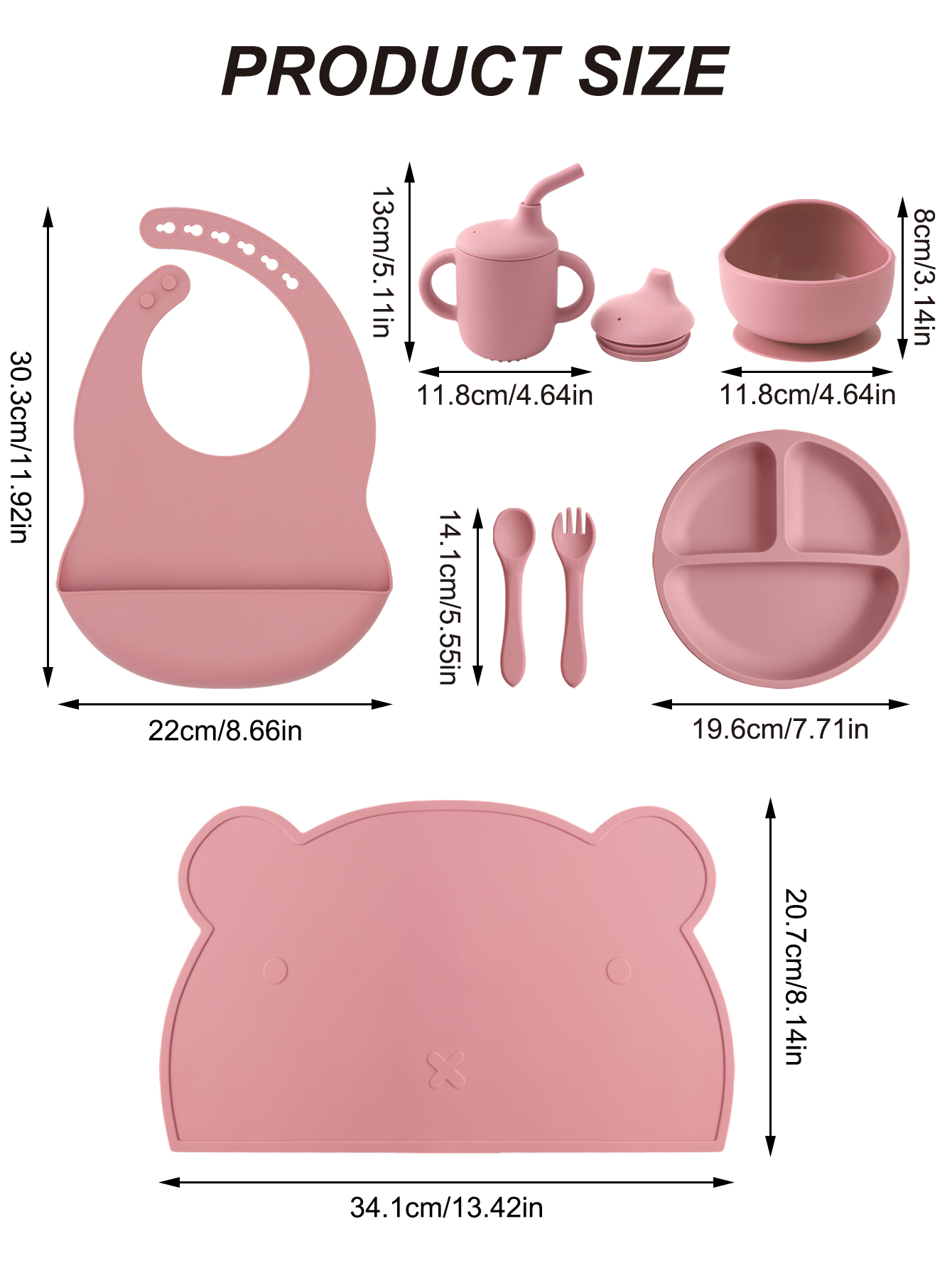 Juego de alimentación de bebé  - Baby Led Weaning Set reseña y precio