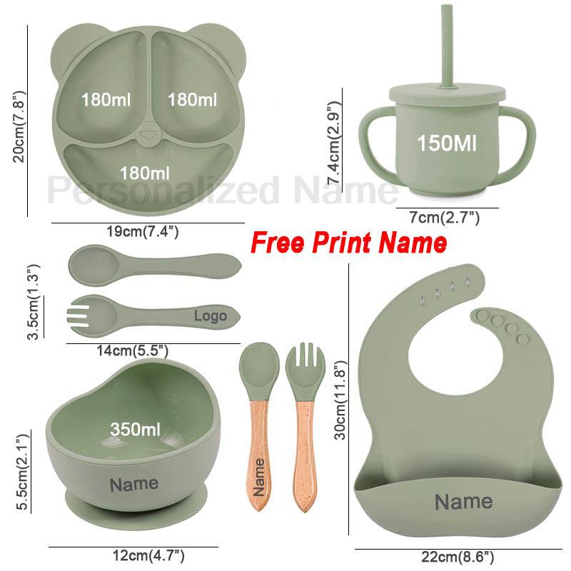 Juego de alimentación de silic - Baby Led Weaning Set reseña y precio