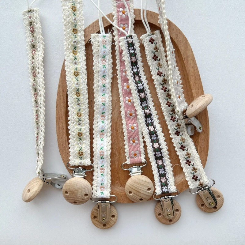 Cadena de Encaje para Chupete, - Baby Products For Gift reseña y precio