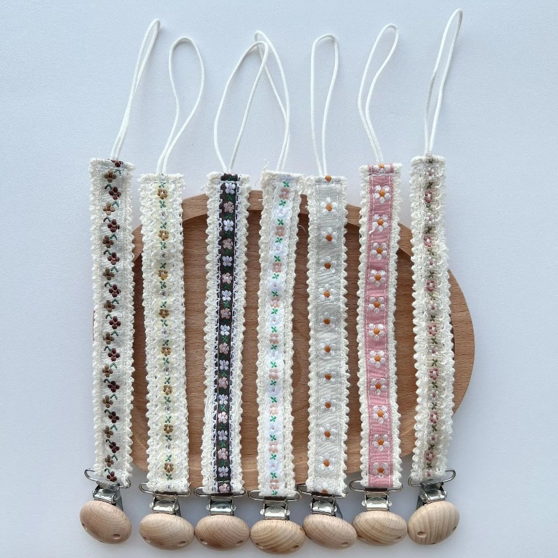 Cadena de Encaje para Chupete, - Baby Products For Gift reseña y precio